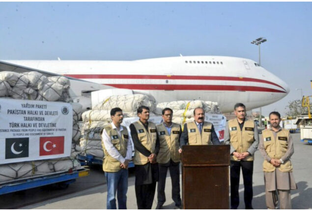 NDMA dispatches 4th cargo plane carrying relief items to Turkiye