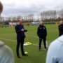 Prince William Sees Favorite Soccer Team at Aston Villa Football Club’s Training Facilities