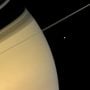 NASA’s Breathtaking Capture: Saturn and its Moon in a Stunning Image