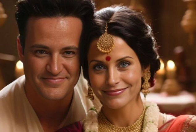 AI-Generated Friends Characters in Ethnic Wear Amaze Internet