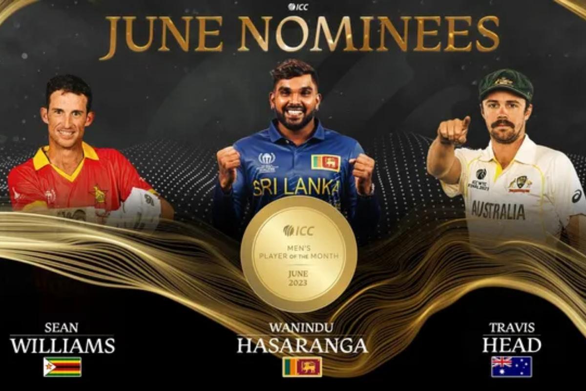 ICC reveals June 2023 men's player of the month nominees