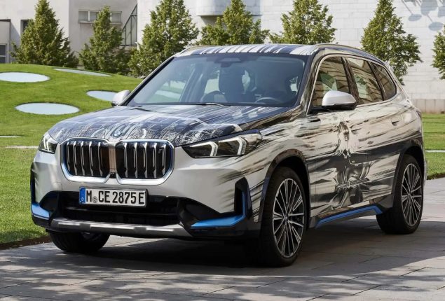 BMW Art Car is iX1 electric crossover design by German Artist