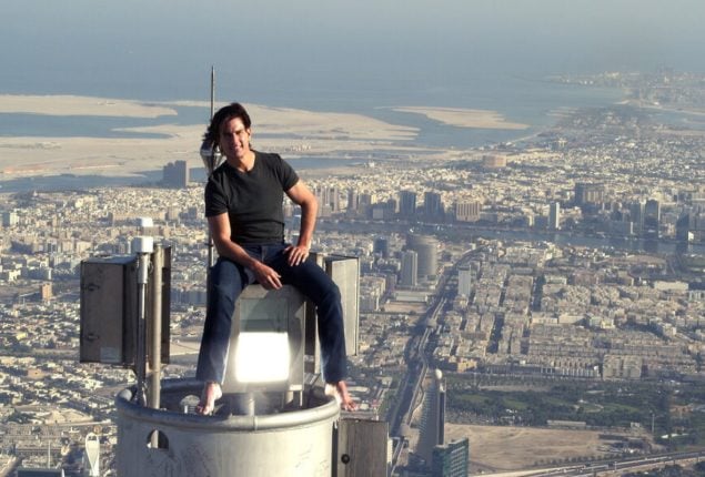 Matt Damon unveils Tom Cruise's mind-blowing Burj Khalifa stunt