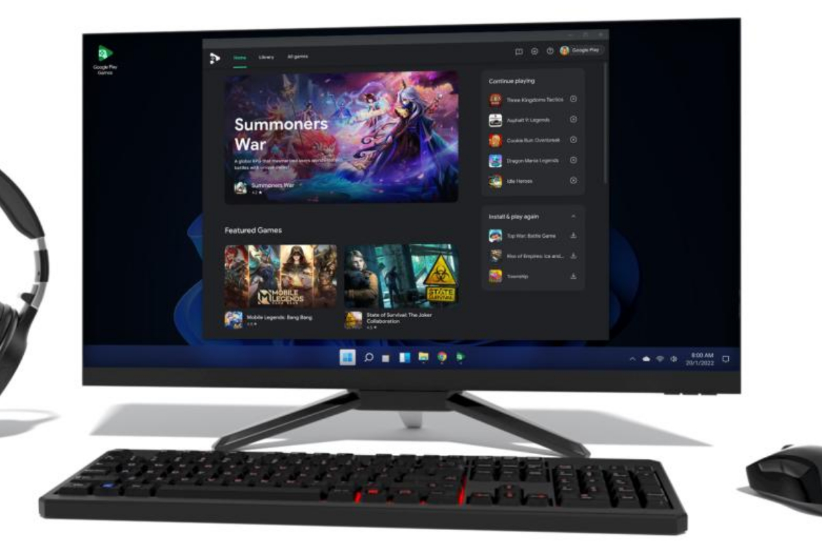 Google Play Games beta for PC launches in India and 60 new countries