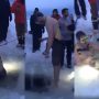 Viral Video: Man Dives into Icy Water to Rescue Friend’s Phone