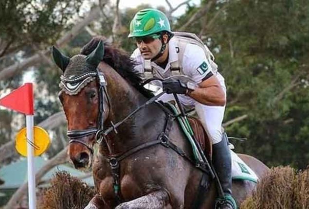 Pakistani horse rider makes history as he secures spot in 2024 Paris Olympics