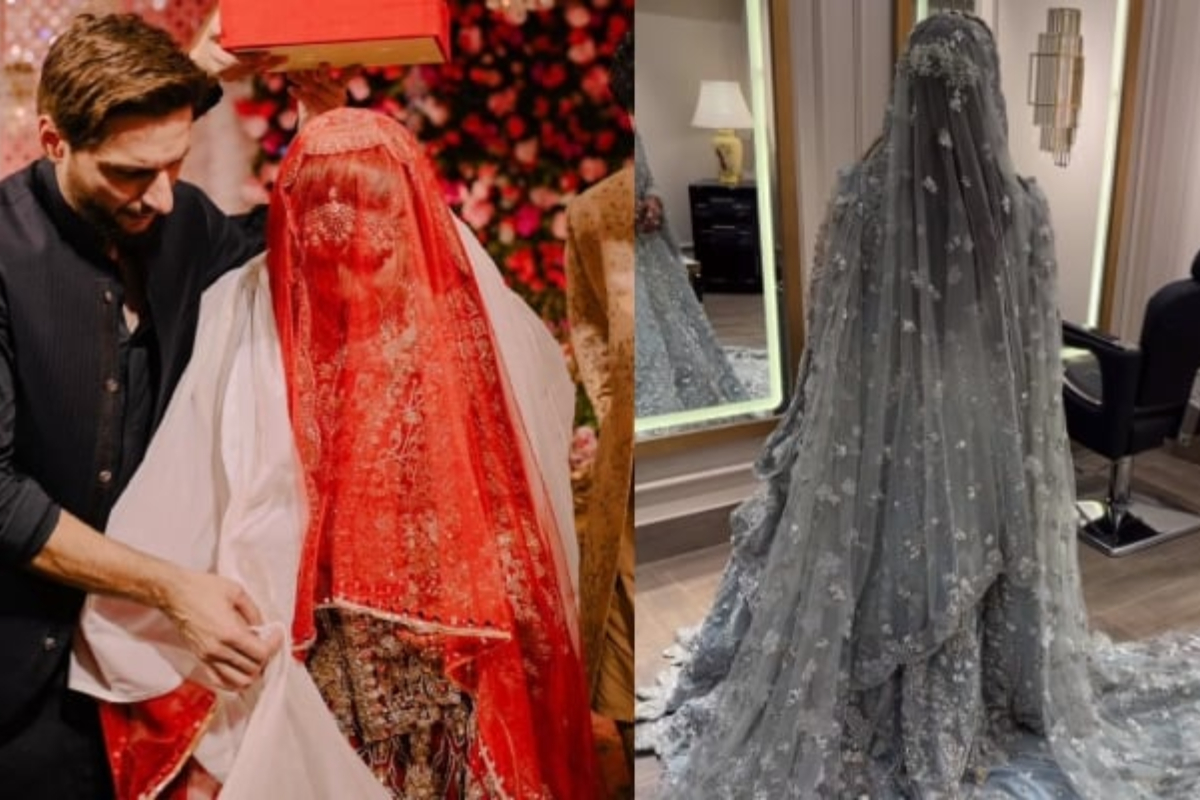 Here is how much Aqsa Afridi's wedding dresses cost