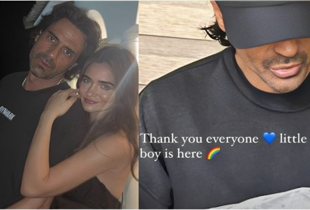 Arjun Rampal Baby Enjoys Quality Time with Dad