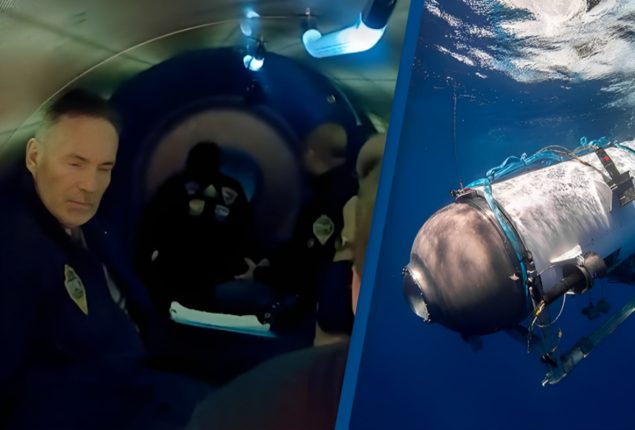 Titan Sub Spinning