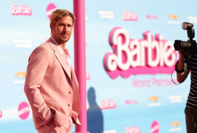 Ryan Gosling delighted as Barbie song enters UK top 40