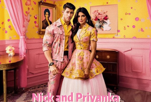 AI Transform Priyanka Chopra and Nick Jonas into Barbie and Ken