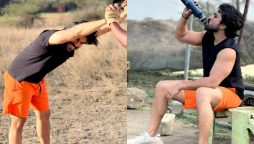 Ram Charan’s African Outdoor Gym Desi Workout