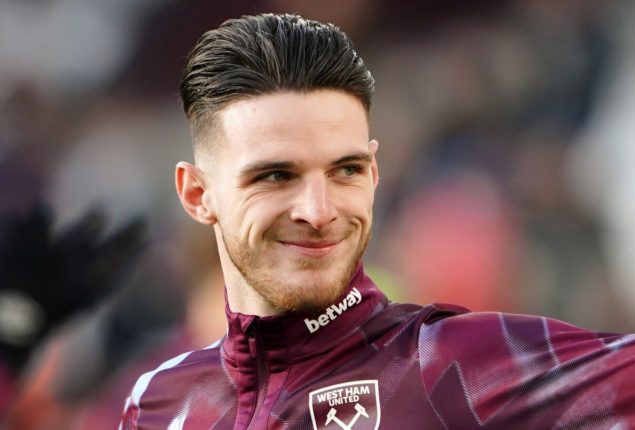 Arsenal reaches $127 million deal with West ham for Declan Rice