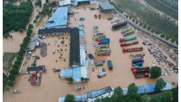 Drone and Crane Come to the Rescue Amid China’s Extreme Weather Crisis