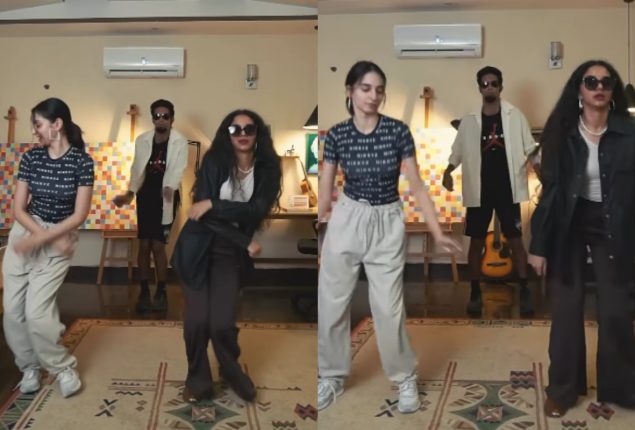 Mamya Shajaffar & Hira Asim Join Trendy ‘Jalna’ Dance Challenge