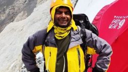 Pakistani climber Asif Bhatti reaches safely in base camp