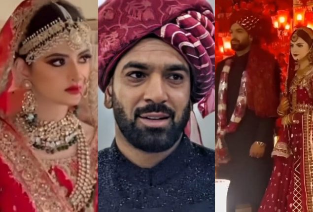 Haris Rauf, Muzna Masood Malik Tie Knot In Lavish Wedding Ceremony
