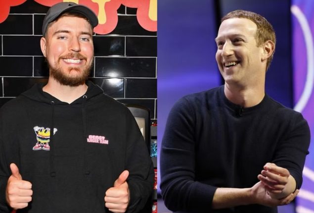 MrBeast Surpasses Meta CEO Mark Zuckerberg in Followers