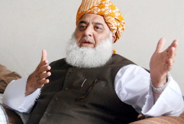 Muslims, Pakistan should stand with Palestine, says Maulana Fazl
