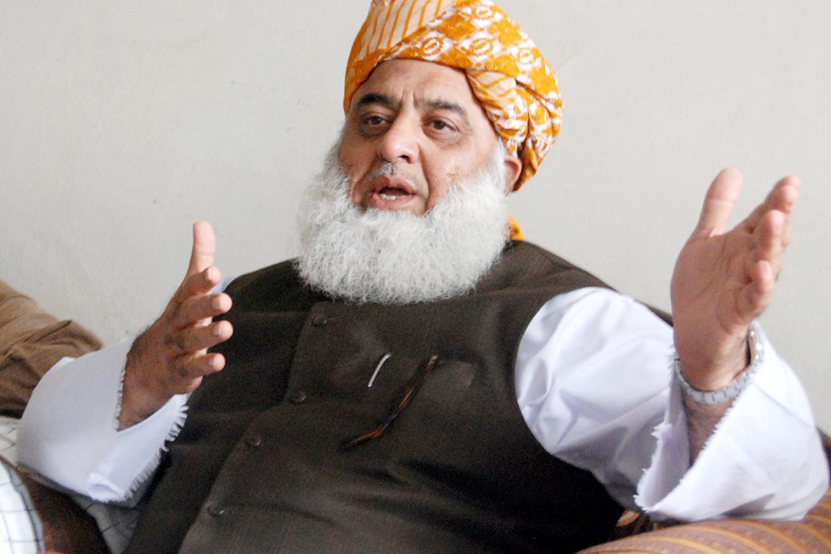 Muslims, Pakistan should stand with Palestine, says Maulana Fazl