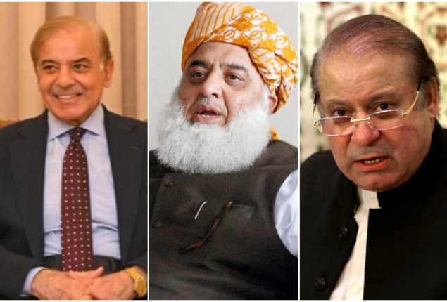 Nawaz Sharif tasks PM Shehbaz to address Maulana Fazl’s reservations