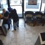 Man robbing salon gives up after being ignored by customers