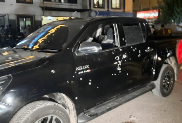Two killed as gunmen open fire at Israr Tareen’s vehicle in Quetta