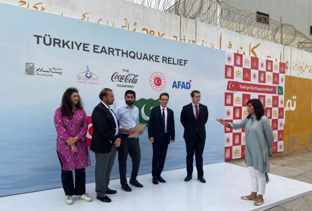 Baitussalam, Coca-Cola join hands to provide relief goods for Turkiye quake-hit areas