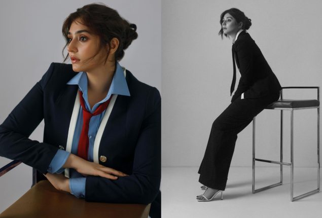 Dur-e-Fishan looks spectacular in Chic Preppy Outfit
