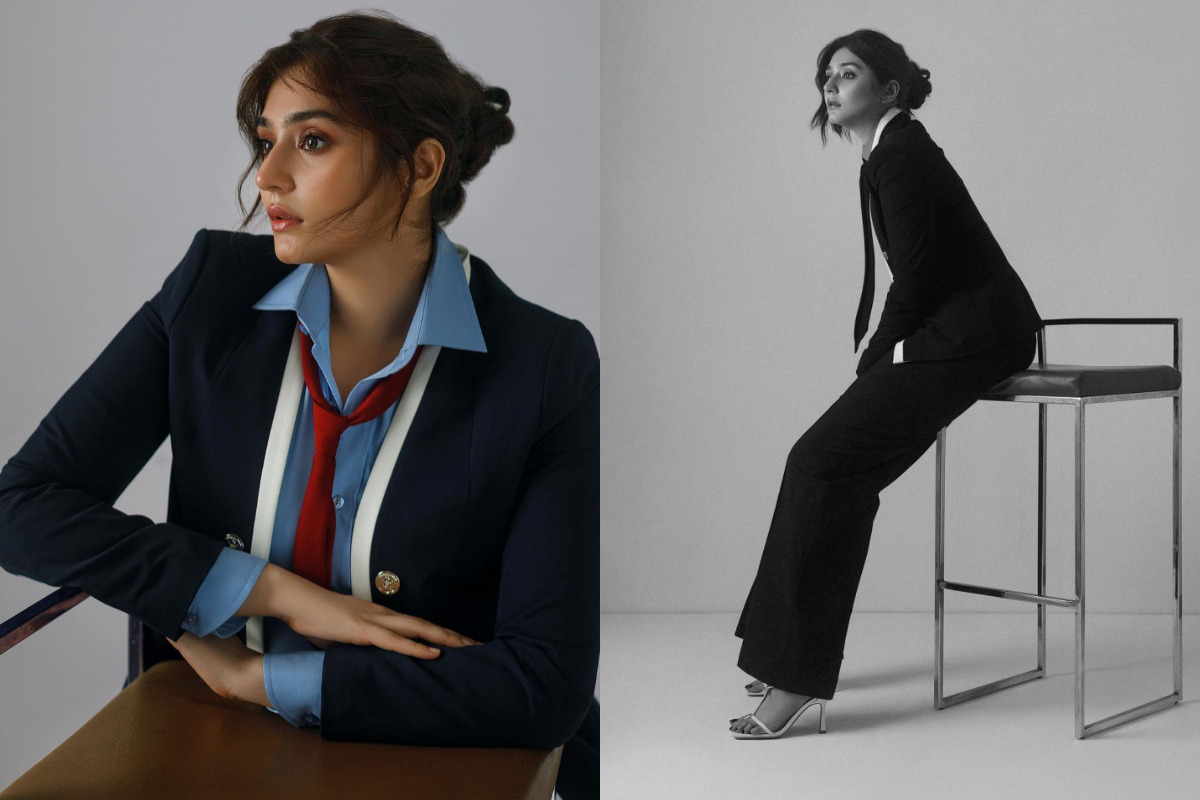 Dur-e-Fishan looks spectacular in Chic Preppy Outfit