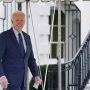 Joe Biden misses mishap while ascending few stairs