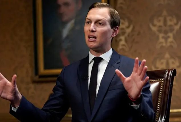 Trump son-in-law Jared Kushner speaks in 2020 election probe