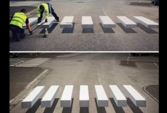 Stunning 3D Crosswalk in Iceland Captivates Online Audience