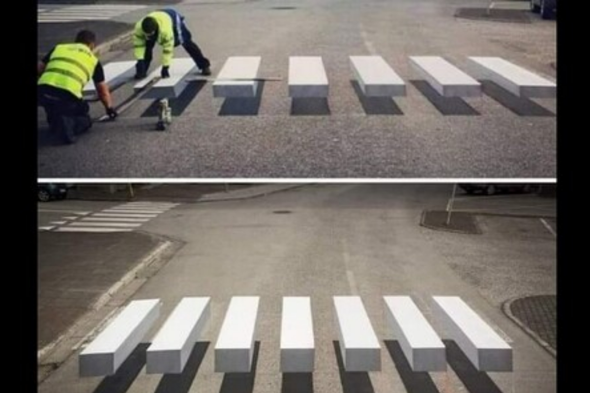 Stunning 3D Crosswalk