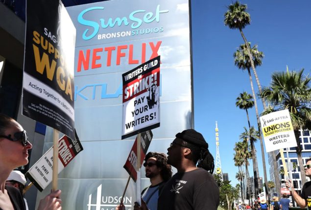 Hollywood actors strike