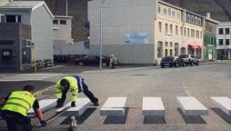 3D Zebra Crossing in Iceland Makes Drivers Slam on Brakes