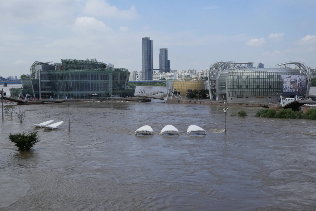 South Korea Floods landslides