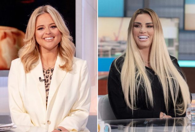 Katie Price reignites their fight by mocking Emily Atack