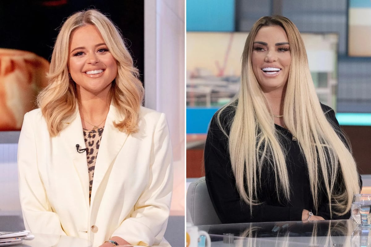 Katie Price Emily Atack