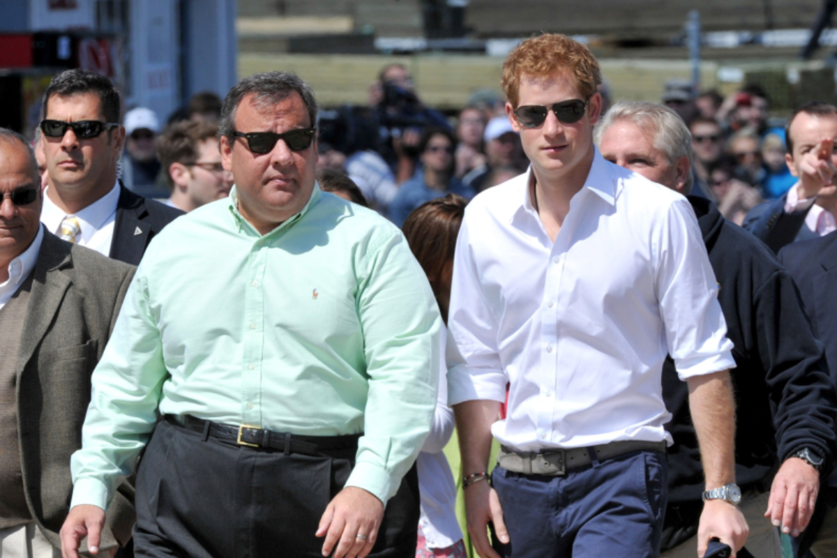 Chris Christie Prince Harry