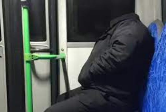 Optical Illusion Tricks the Eye into Seeing a Headless Man