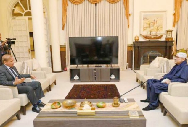 PM, Asif Zardari discusses political situation