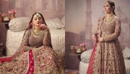 Yumna Zaidi Radiates Elegance In Latest Bridal Photoshoot