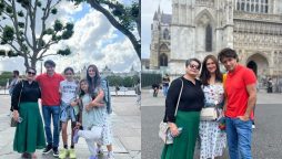 Ali Zafar shares pictures from his Vacations in London with family
