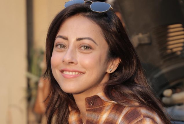 Ainy Jaffri starts filming for an Indian project