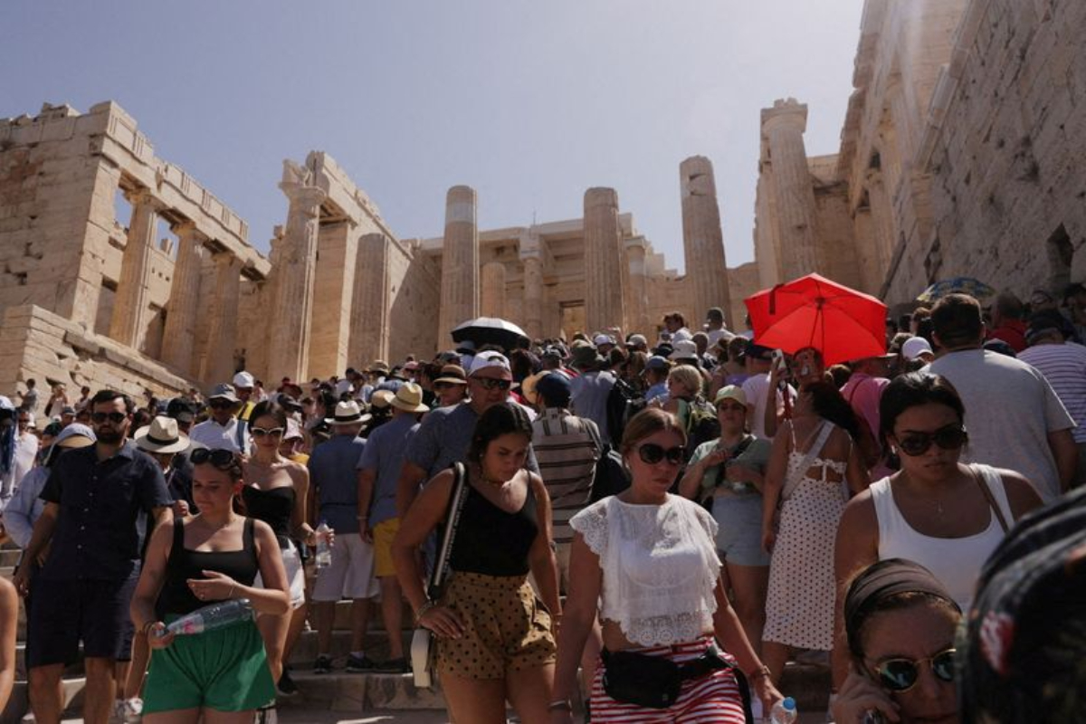 Europe's hot summer
