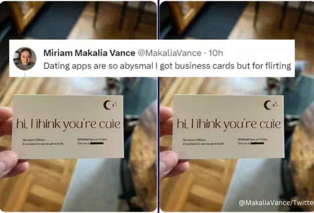 Woman’s dating hack with ‘business card’ goes viral