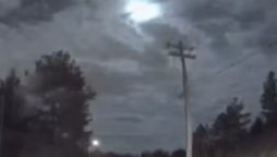 Mysterious green meteor streaks across southern US