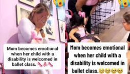 Mom’s emotional reaction to daughter’s inclusion in ballet class