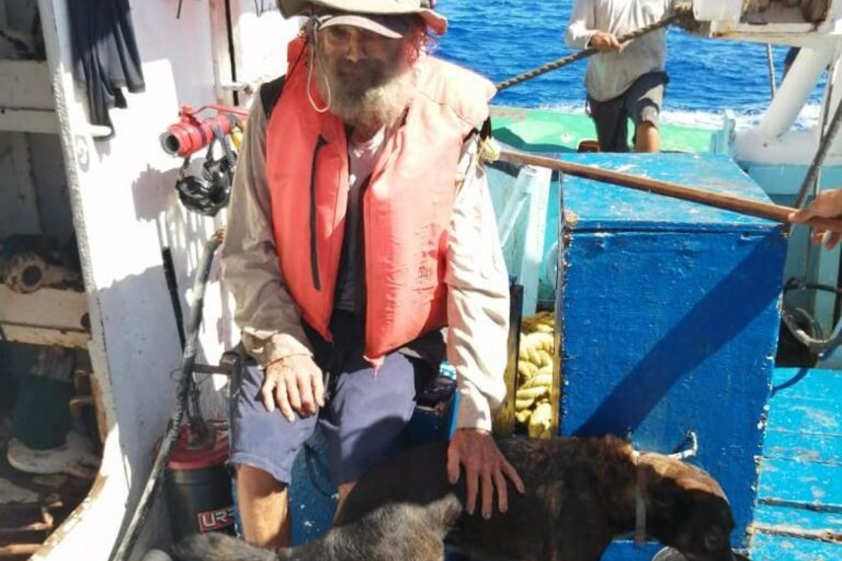 Australian Sailor and Dog Rescued After 3-Month Ordeal at Sea